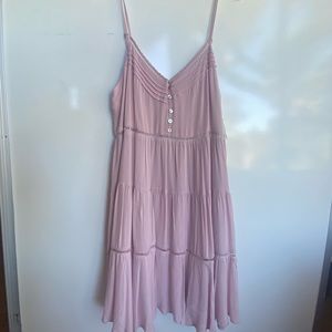 Urban Outfitters Kimchi Blue Pink spaghetti strap dress size 2 Brand new w/ tags